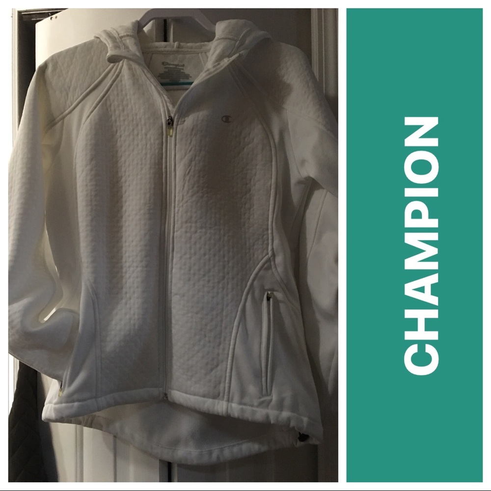 Champion textured hoodie jacket